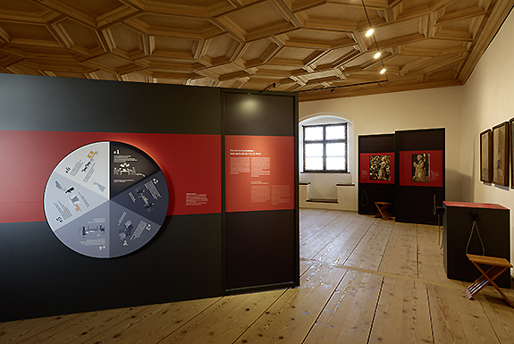 Blick in die Ausstellung