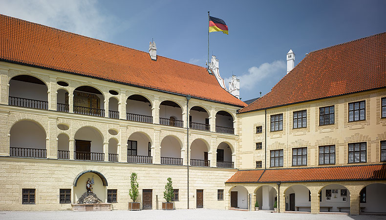 Bild: Burg Trausnitz, innerer Burghof