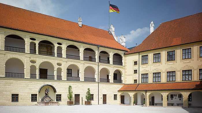 Bild: Burg Trausnitz, innerer Burghof